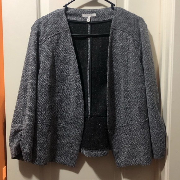 Maurices Jackets & Blazers - Grey 3/4 Sleeve Professional Blazer